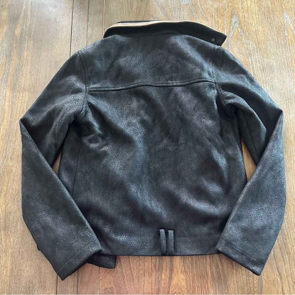 Princess Polly Faux Suede Moto Jacket - Picture 2 of 5